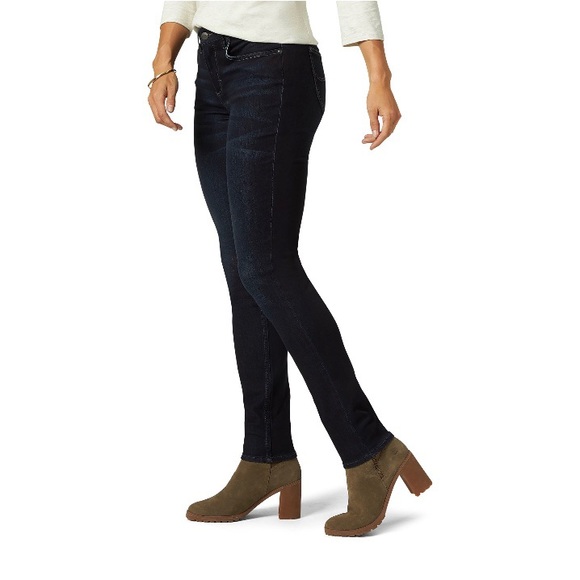 women's lee riders mid rise skinny jeans
